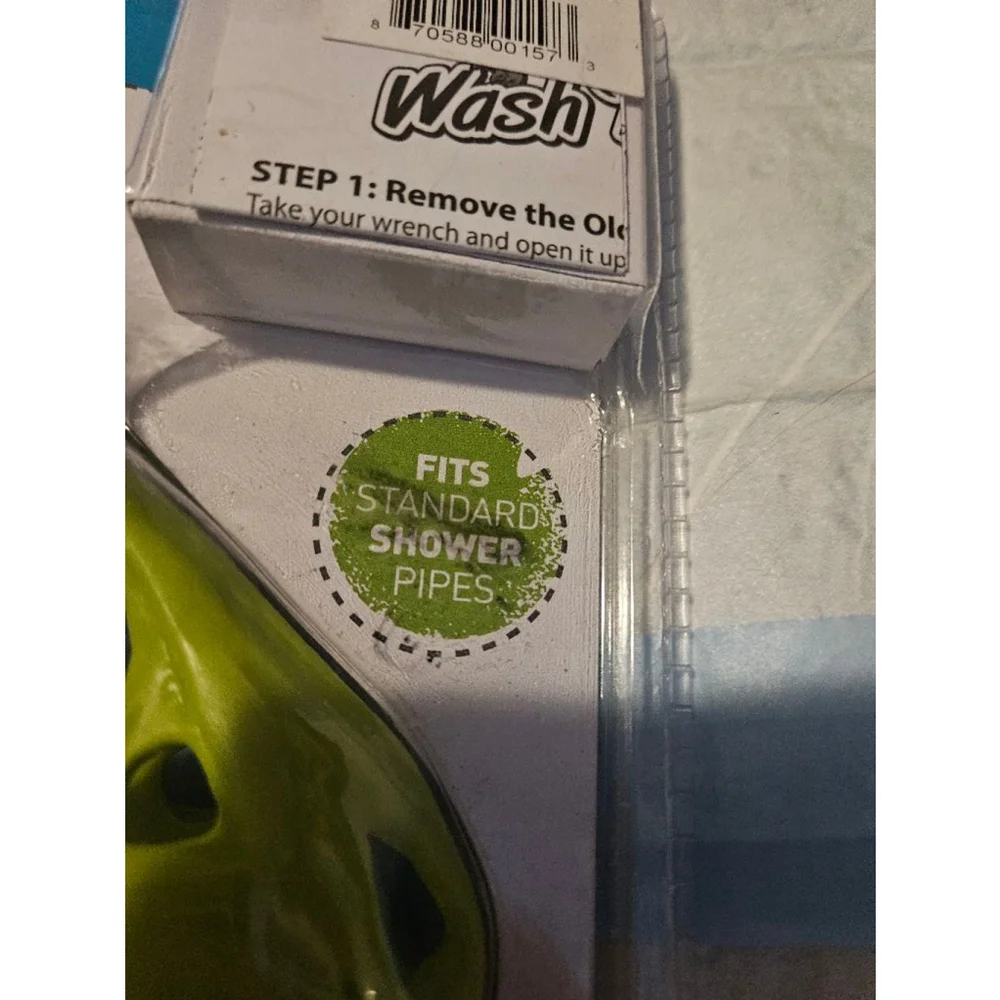 Discovery Wash 'N Roar Green Dinosaur Kids Showerhead Sprayer Attachment New